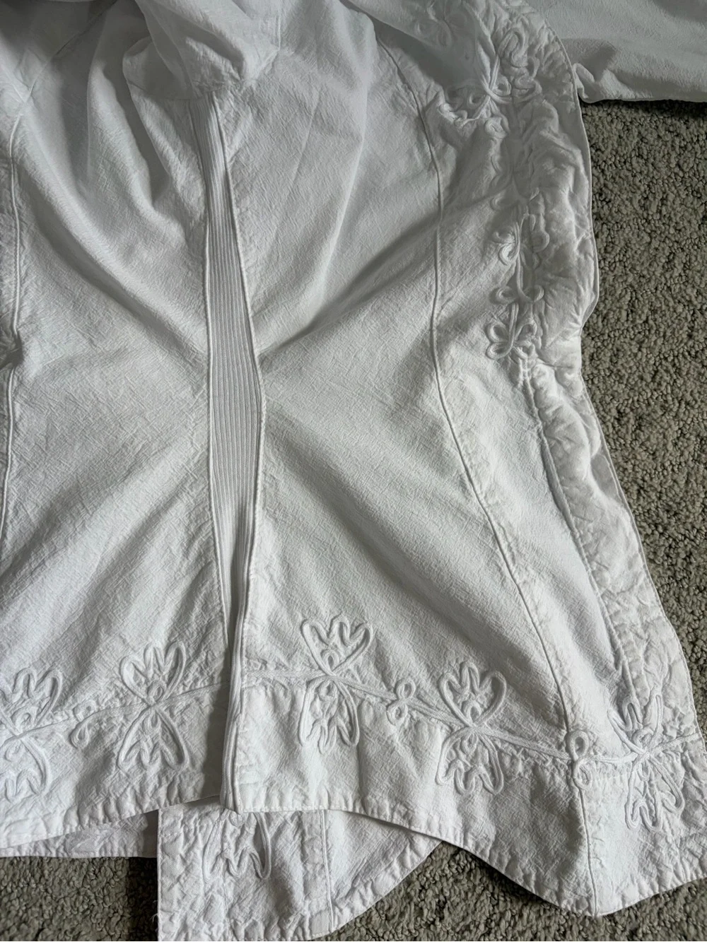 Scully Cantina White Women's Embroidered Button-Down Shirt size S - Picture 16 of 16